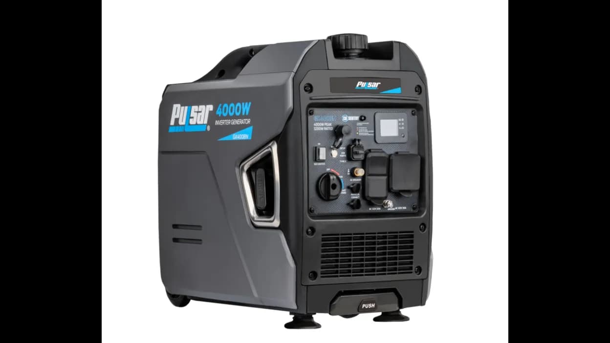 Save $100 on a powerful portable generator with dual fuel options